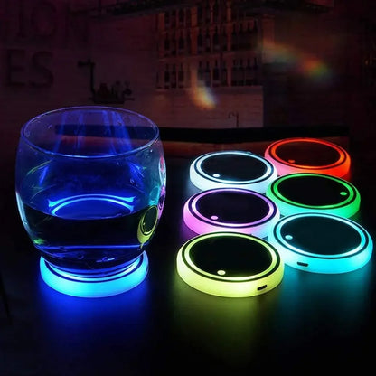 Universal Led car cup holder